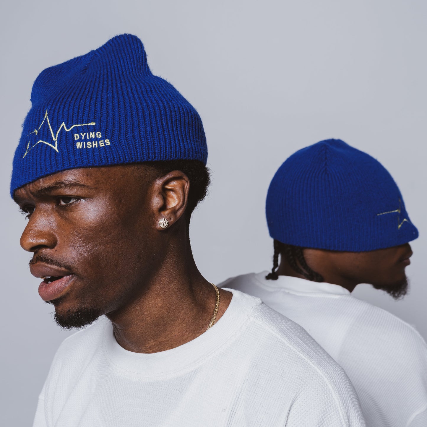 Staple beanie (blue)