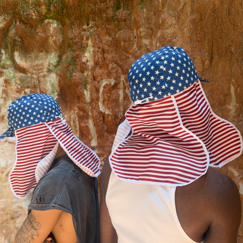 Station cap (American flag)