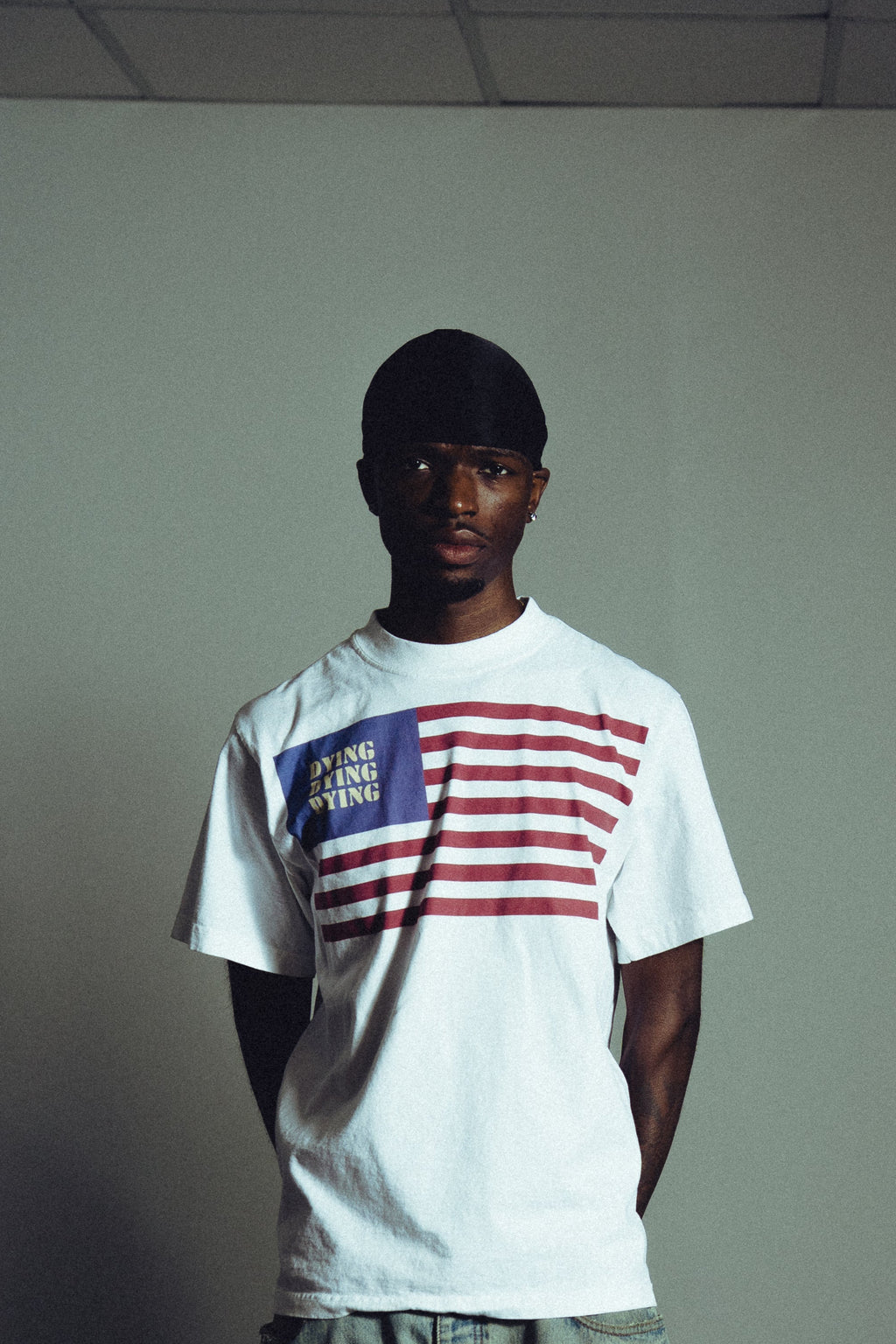 Dying America tee