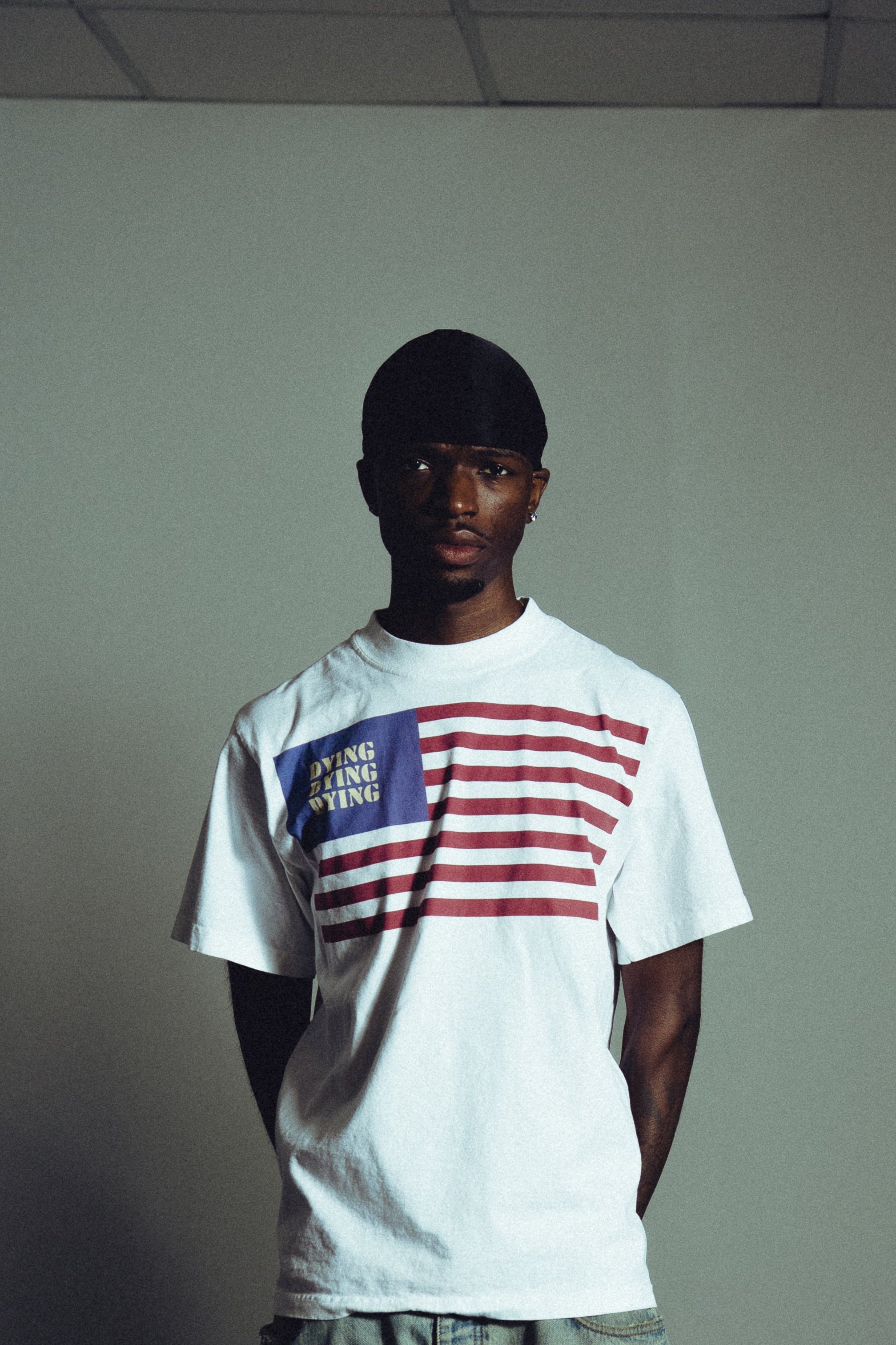 Dying America tee