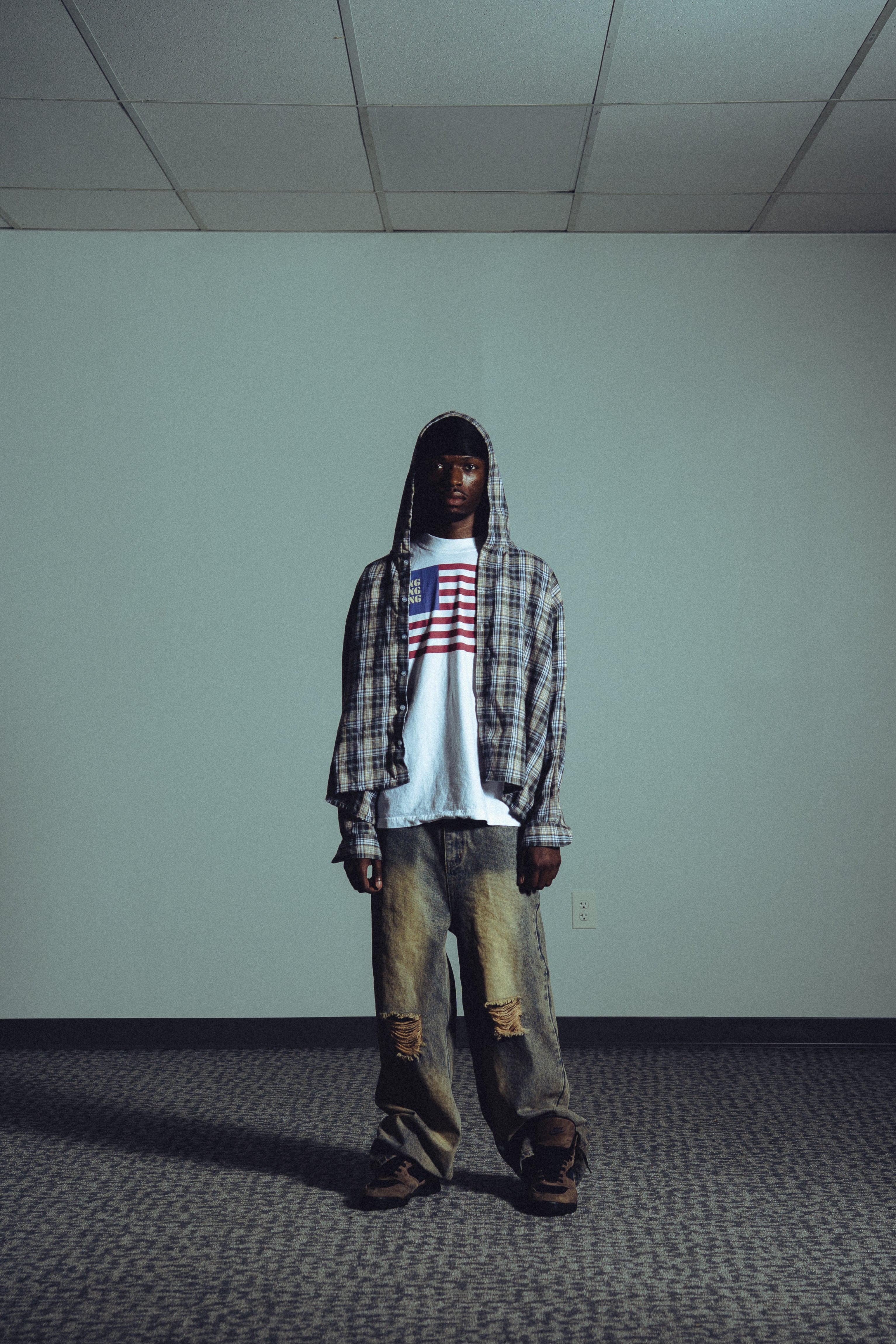 Shot gun denim
