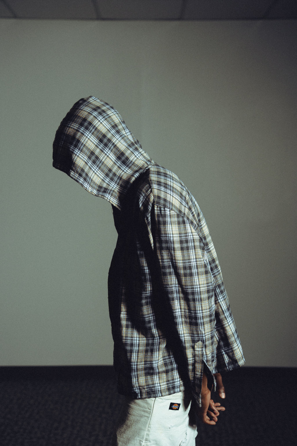 Mama Jo flannel hoodie