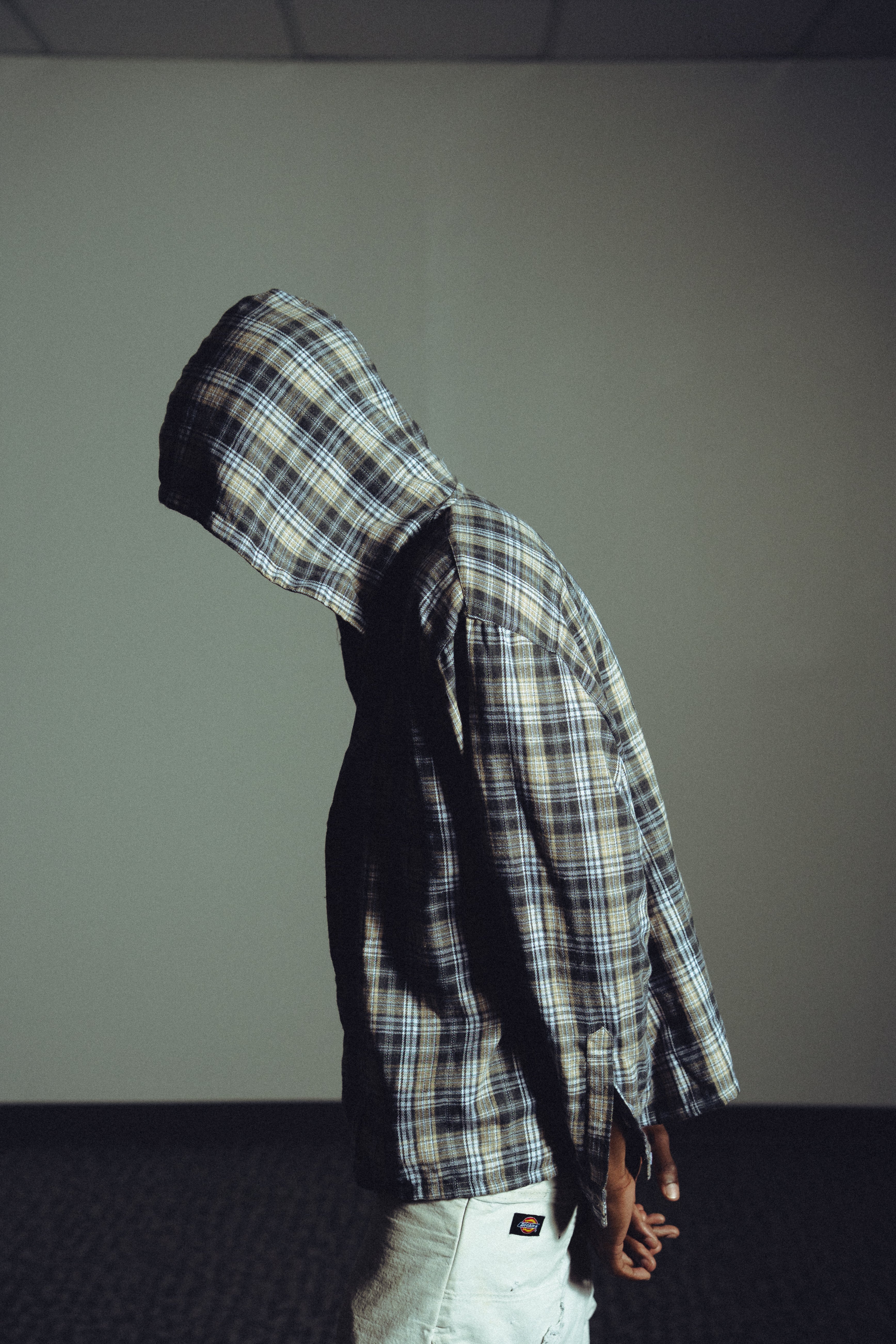 Mama Jo flannel hoodie