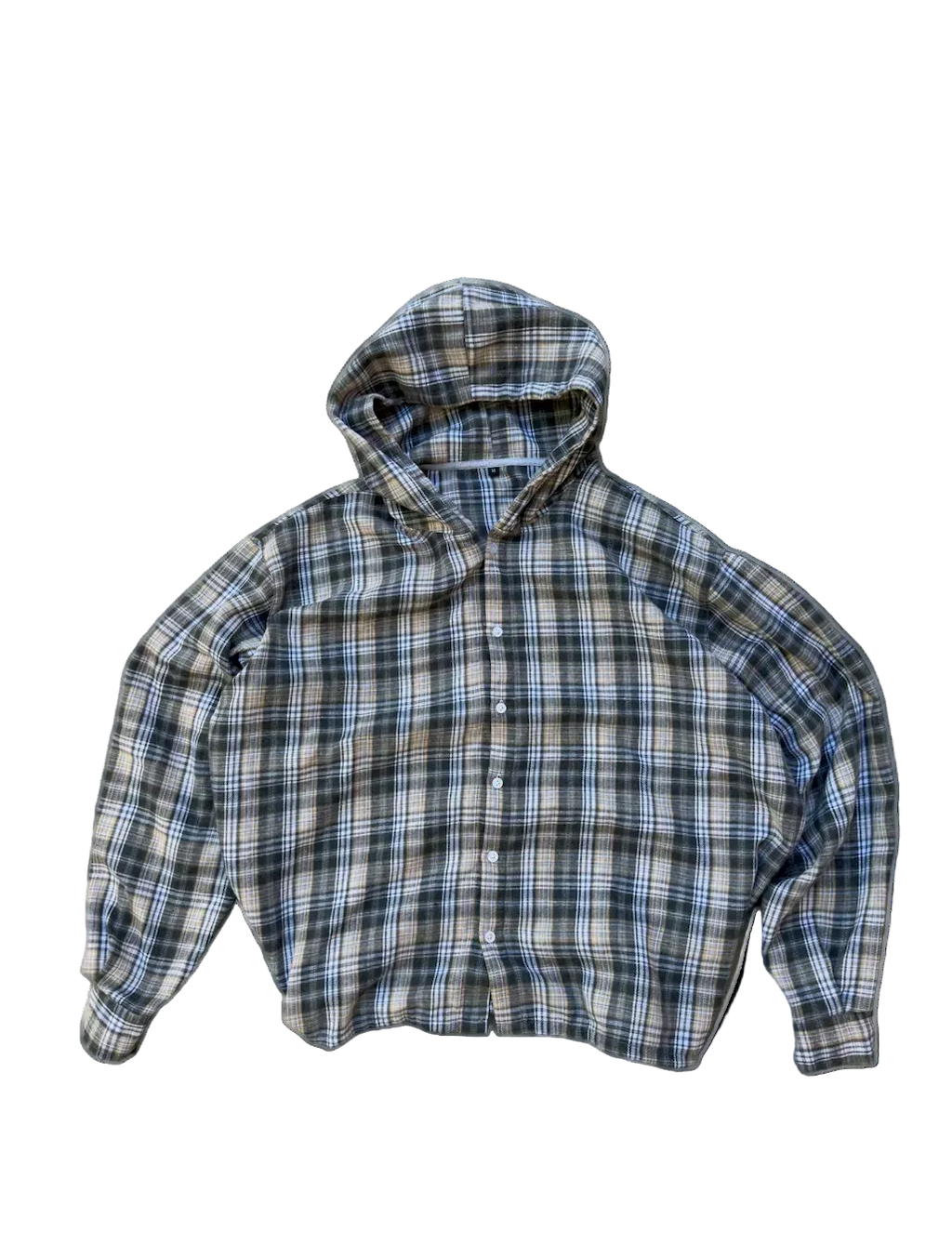 Mama Jo flannel hoodie